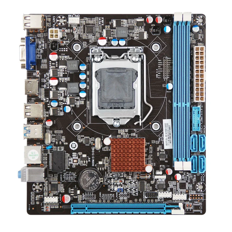 Esonic H61 Micro ATX Motherboard 2/3th generation i3/5/7 processor DDR3 LGA 1155 H61FFLN